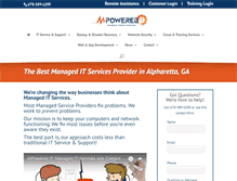 Tablet Screenshot of mpoweredit.com